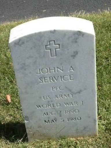 John A Service on Sysoon