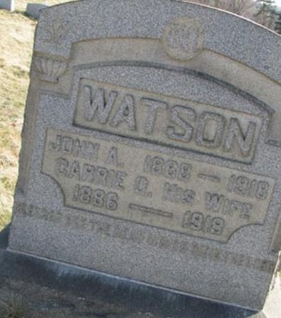 John A Watson on Sysoon