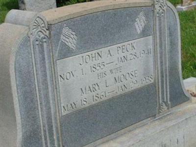 John Addison Peck on Sysoon