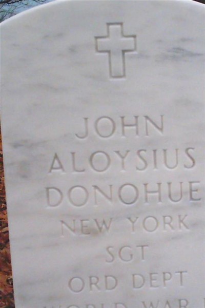John Aloysius Donohue on Sysoon