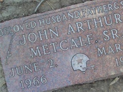John Arthur Metcalf, Sr on Sysoon