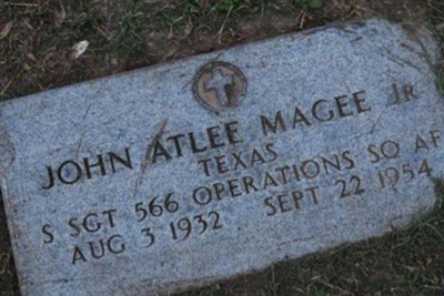 John Atlee Magee, Jr on Sysoon