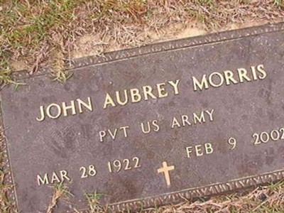 John Aubrey Morris on Sysoon