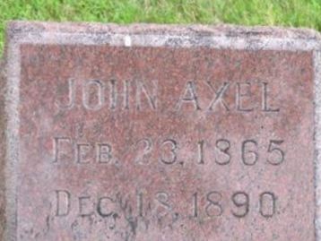 John Axel Jacobson on Sysoon