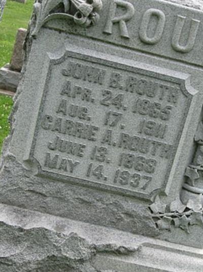 John B. Routh, Find a grave on Sysoon John B. Routh on Sysoon