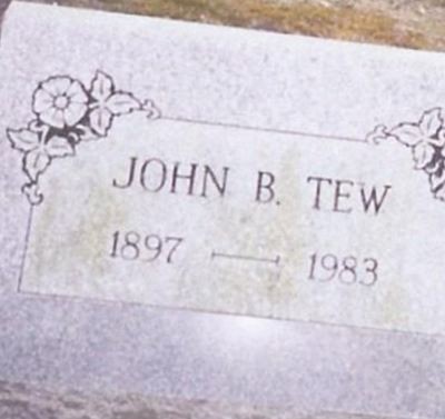 John B Tew on Sysoon