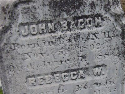 John Bacon on Sysoon