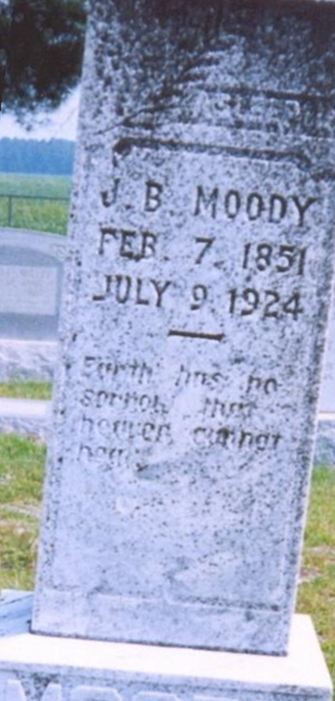 John Ben Moody on Sysoon
