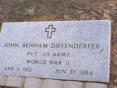 John Benham Diffenderfer on Sysoon