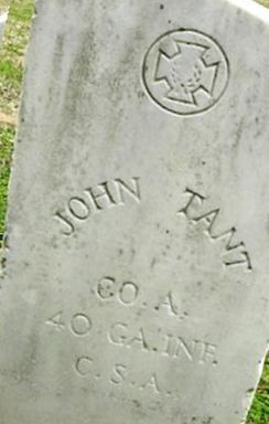 John Benjamin Tant on Sysoon