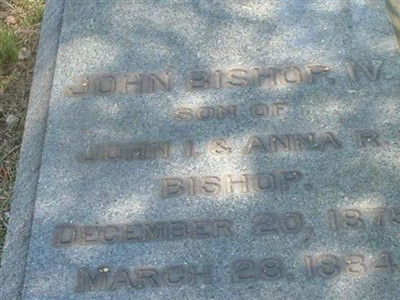 John Bishop, IV on Sysoon