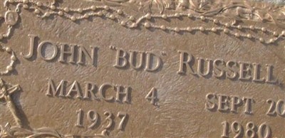 John "Bud" Russell, Jr on Sysoon