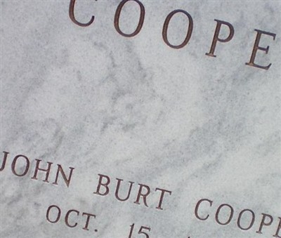 John Burt Cooper on Sysoon