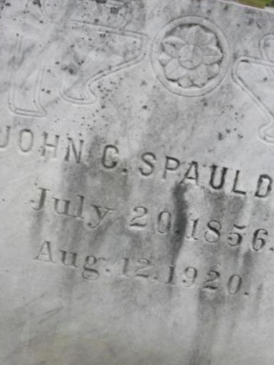 John C. Spaulding on Sysoon