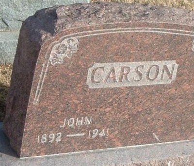 John Carson on Sysoon