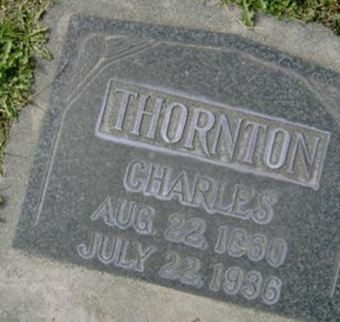 John Charles Thornton on Sysoon