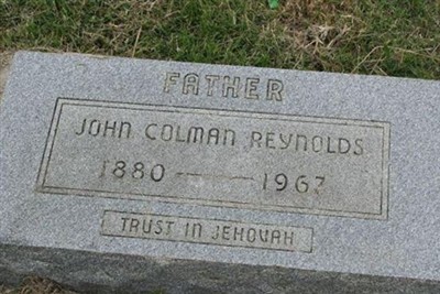 John Colman Reynolds on Sysoon