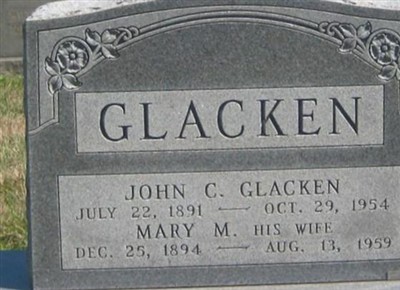 John Cornelius Glacken on Sysoon