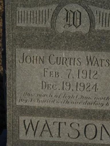 John Curtis Watson on Sysoon