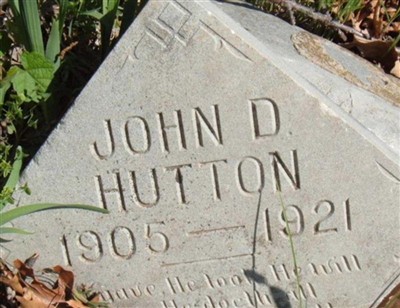 John D. Hutton on Sysoon