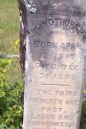 John D Thornton on Sysoon