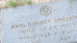 John Dimmitt Singleton on Sysoon