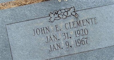 John E. Clemente on Sysoon