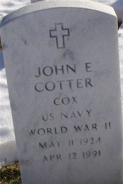 John E Cotter on Sysoon