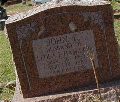 John E. Hamilton on Sysoon
