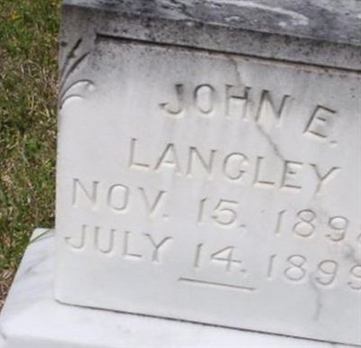 John E Langley on Sysoon