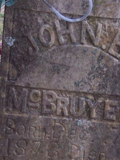 John E. McBrayer on Sysoon