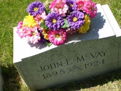 John E. McVay on Sysoon