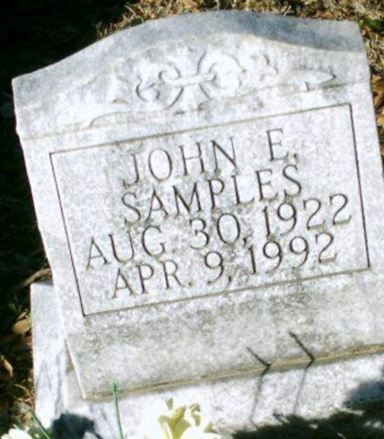 John E Samples on Sysoon