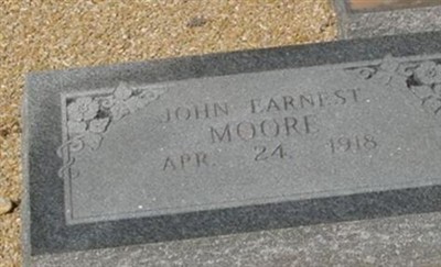 John Earnest Moore on Sysoon