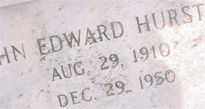 John Edward Hurst, Jr on Sysoon