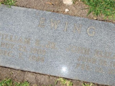 John Elizabeth Sutherland Ewing on Sysoon