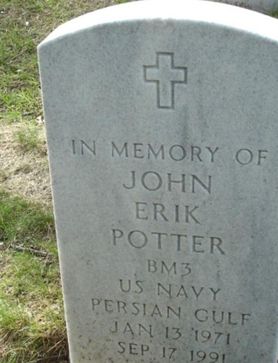 John Erik Potter on Sysoon