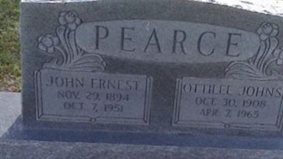 John Ernest Pearce on Sysoon