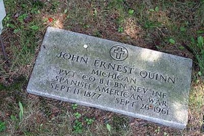 John Ernest Quinn on Sysoon