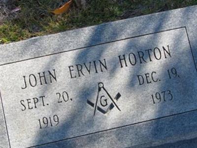 John Ervin Horton on Sysoon