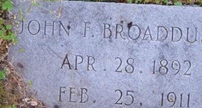 John F Broaddus, Jr on Sysoon