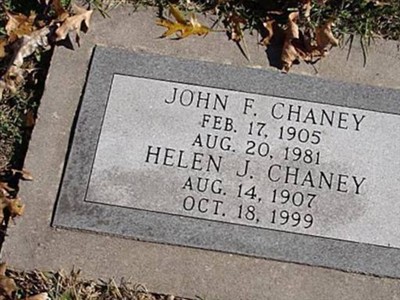 John F Chaney on Sysoon