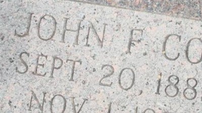 John F. Cox on Sysoon
