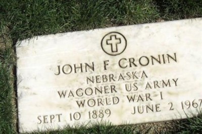 John F. Cronin on Sysoon