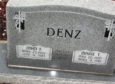 John F. Denz on Sysoon