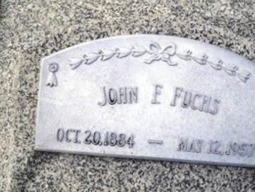 John F. Fuchs on Sysoon