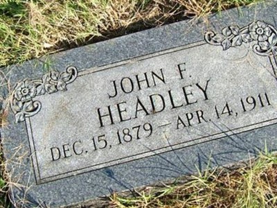 John F Headley on Sysoon