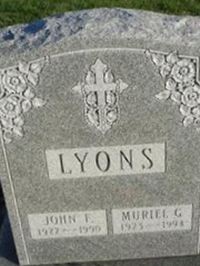 John F. Lyons, Sr on Sysoon