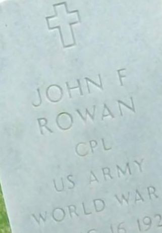 John F Rowan on Sysoon