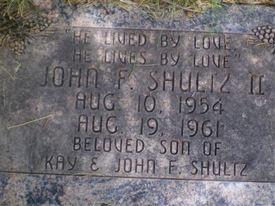 John F Shultz, II on Sysoon